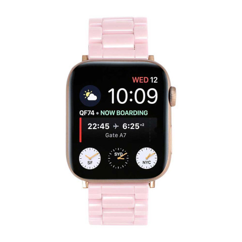 Ремешок для Apple watch 42/44/45mm Ceramic type 3 Pink